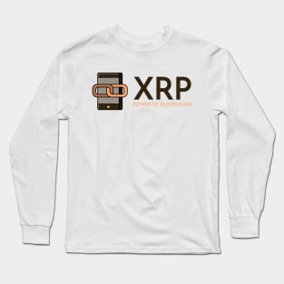 XRP power of blockchain Long Sleeve T-Shirt